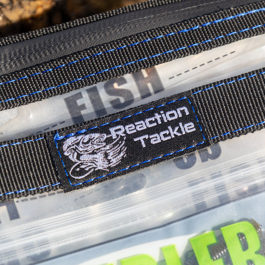 Reaction Tackle Clear Storage Bag Tackle Pak - Water-Resistant Plastic Storage - New
