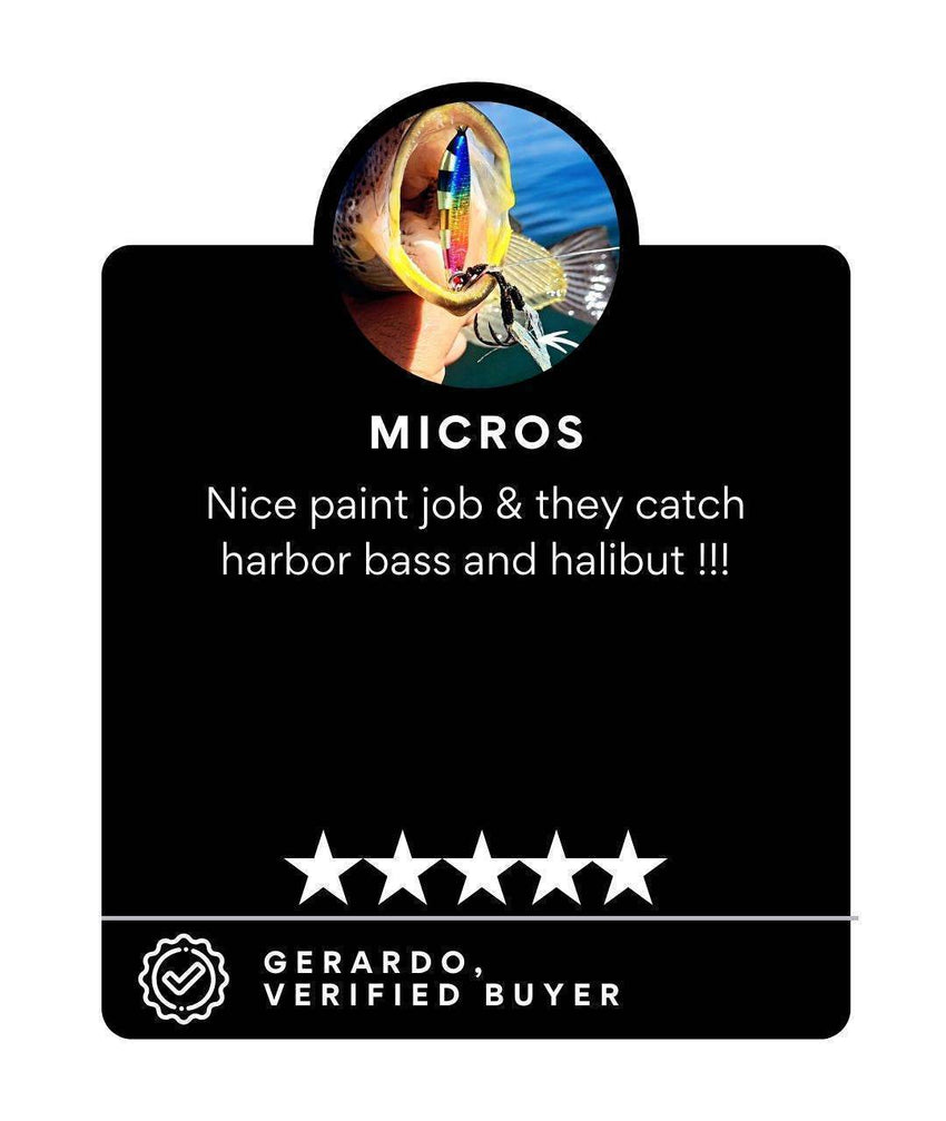 Submission Jigs - Micro Mercenary - Slow Pitch Jigs - 4 Packs
