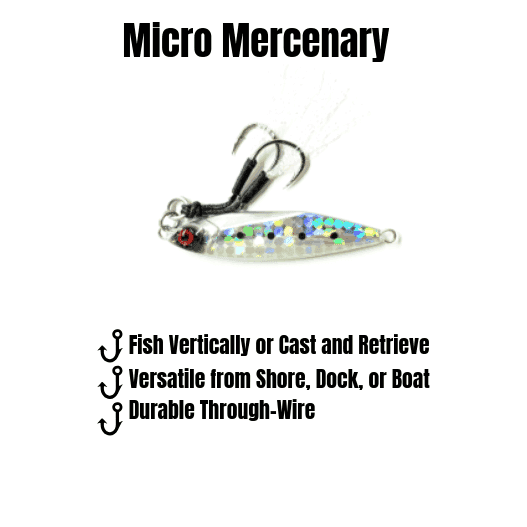 Submission Jigs - Micro Mercenary - Slow Pitch Jigs - 4 Packs