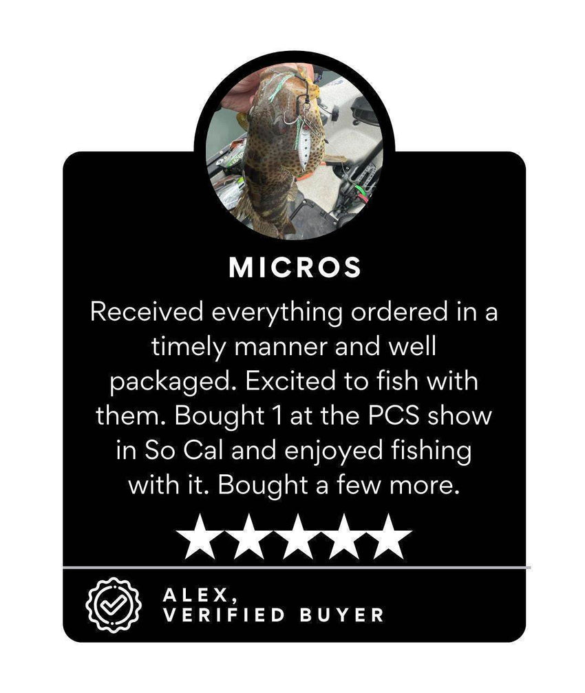 Submission Jigs - Micro Mercenary - Slow Pitch Jigs - 4 Packs