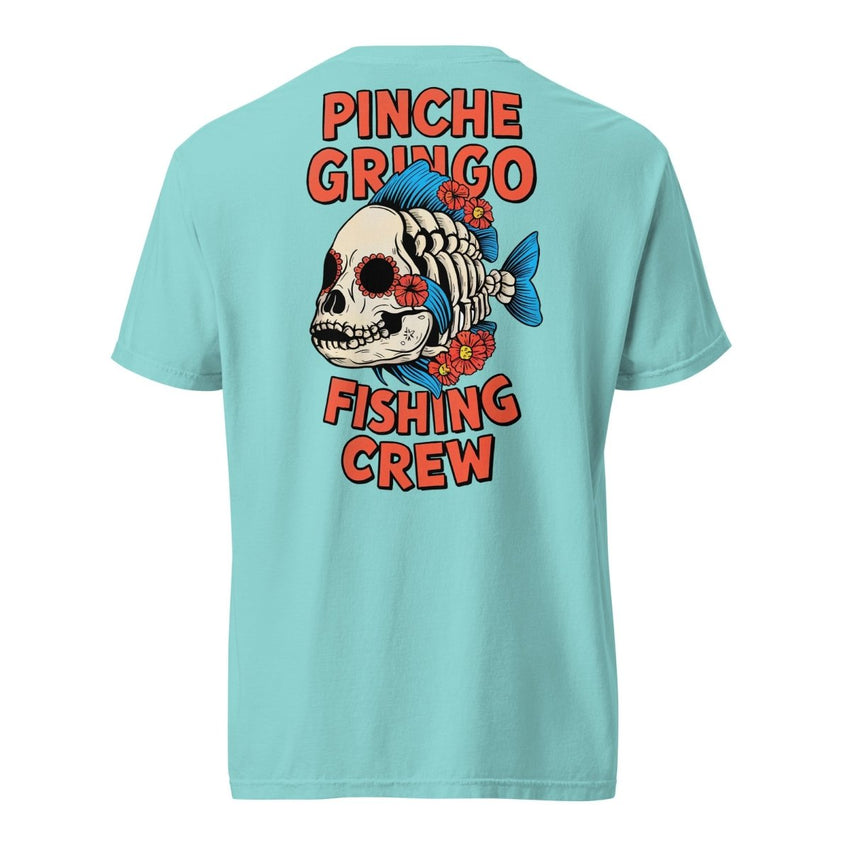 Pinche Gringo Fishing Crew El Muerto Fish Shirt