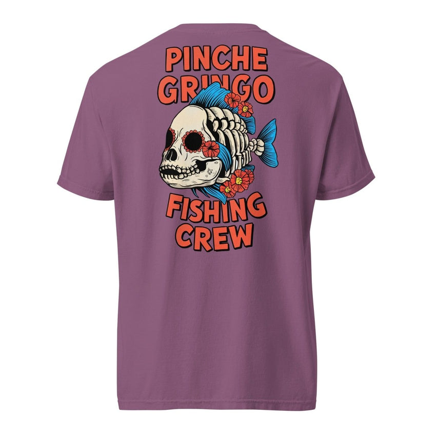 Pinche Gringo Fishing Crew El Muerto Fish Shirt
