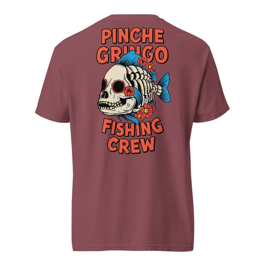Pinche Gringo Fishing Crew El Muerto Fish Shirt