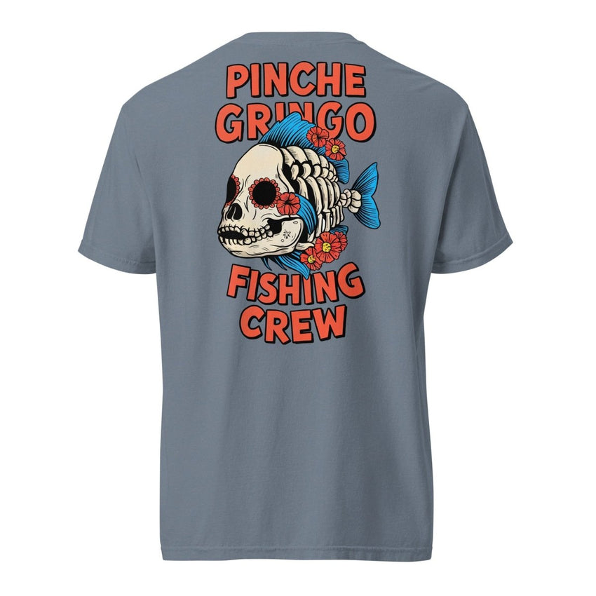 Pinche Gringo Fishing Crew El Muerto Fish Shirt