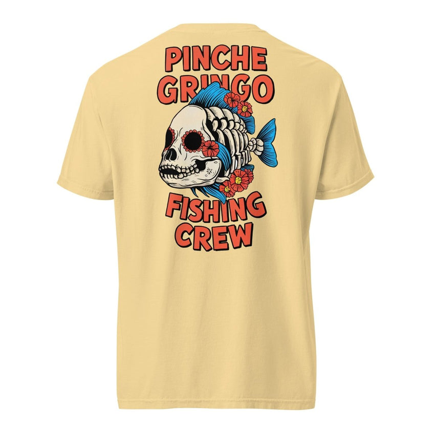 Pinche Gringo Fishing Crew El Muerto Fish Shirt