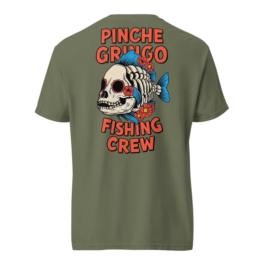 Pinche Gringo Fishing Crew El Muerto Fish Shirt