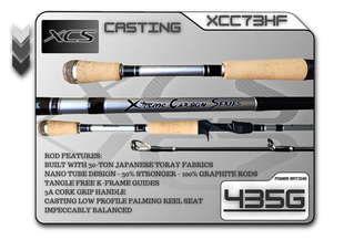 XCC73HF (435G) 7'3" Heavy Fast