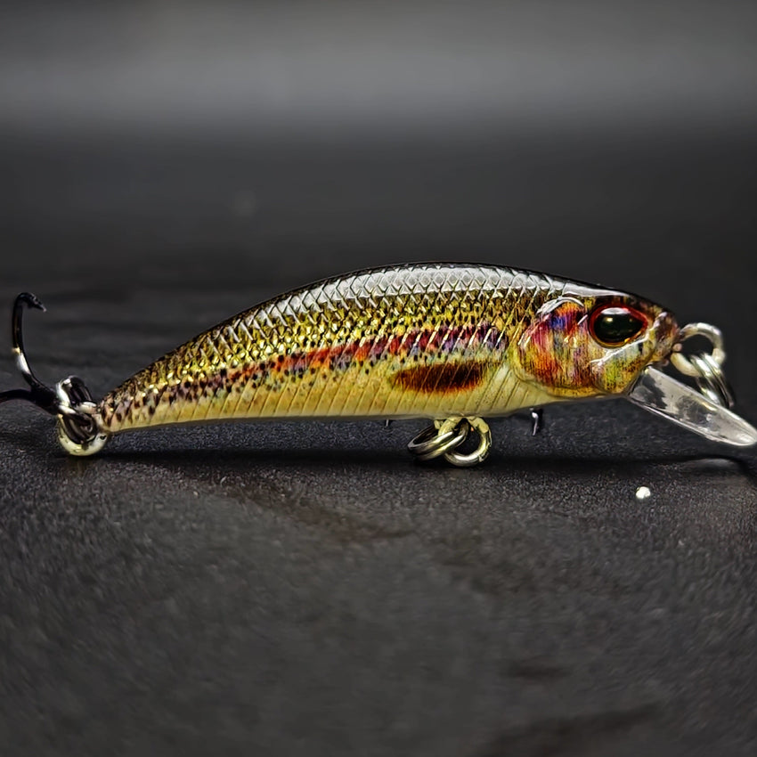 The MOON Shiner – 1.4" Sinking Jerkbait for Creek & River Fishing