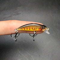 The MOON Shiner – 1.4" Sinking Jerkbait for Creek & River Fishing