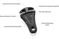 Line Cutterz Ceramic Blade Zipper Pull - Glow-in-the-Dark