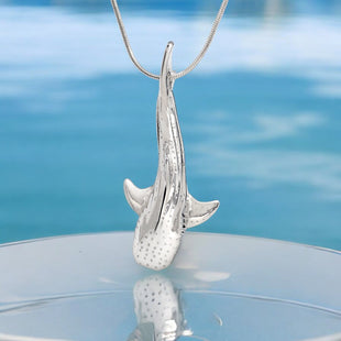Whale Shark Necklace - Sealife Collection - Sterling Silver