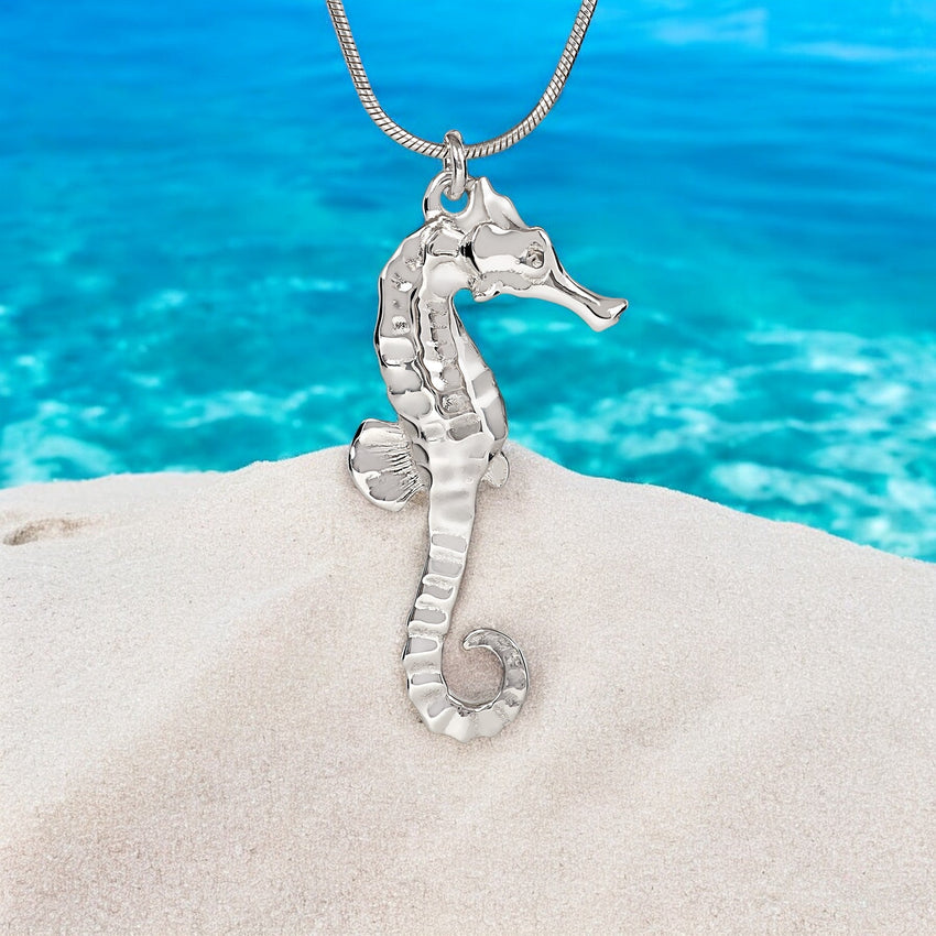 Seahorse Necklace - Sealife Collection - Sterling Silver