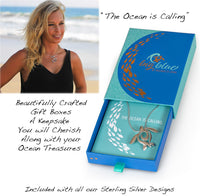 Shark Pendant on Layered Chains Necklace – Ocean Breeze Collection – Bronze