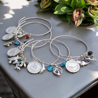 Scuba Diving Adjustable Charm Bracelet – I love Collection - Sterling silver Centerpiece