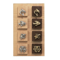 Starfish Drawer Pull/Knob – Home Decor – Pewter with Nickel or Brass Finish