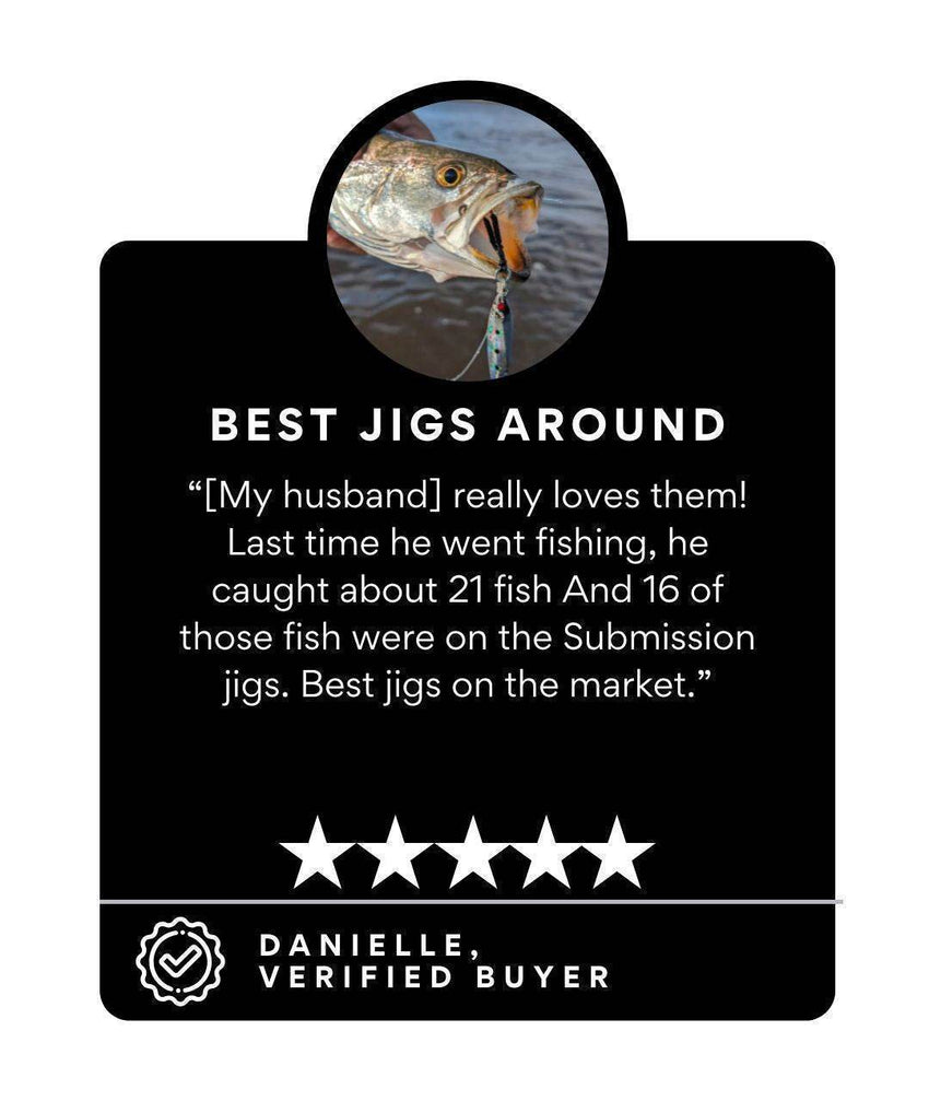 Submission Jigs - Micro Mercenary - Slow Pitch Jigs - 4 Packs