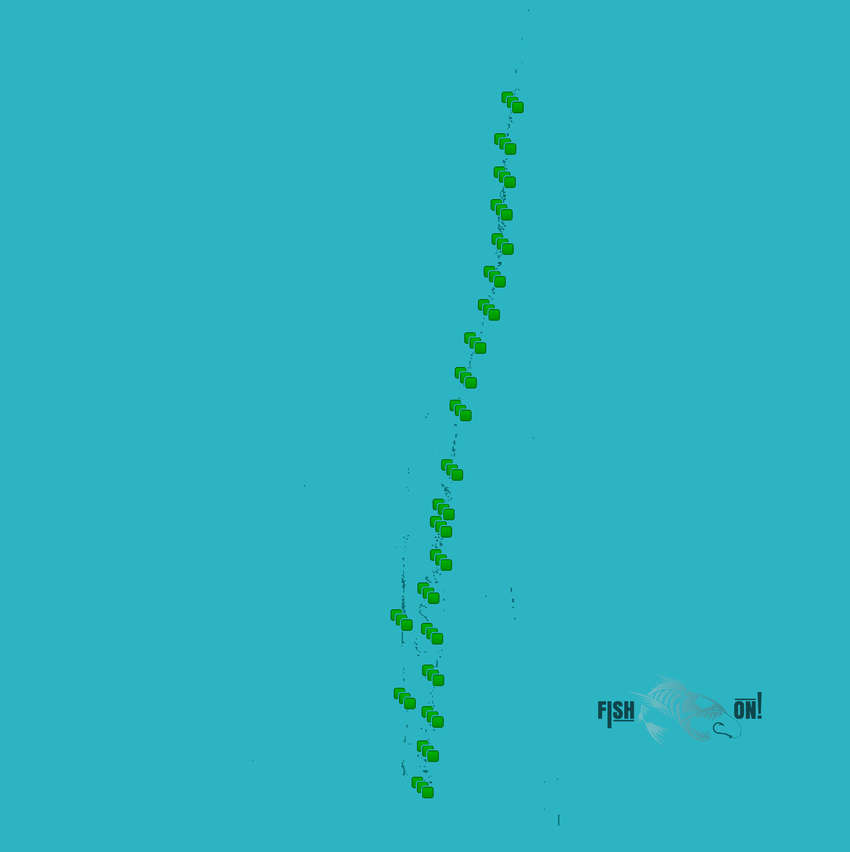 The Elbow Fishing Spots - Deep Offshore Numbers