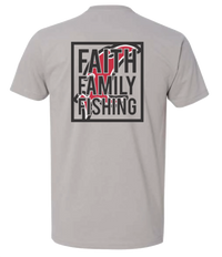 Vicious Faith, Family & Fishing Tee - Premium Gray