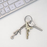 Seahorse Keychain – Sea Life Collection – Pewter