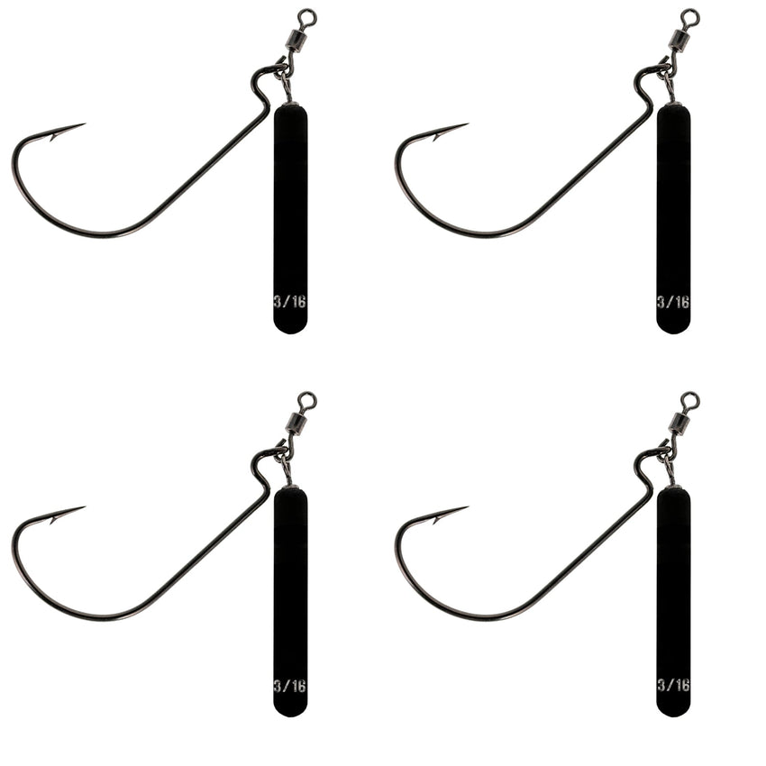 Reaction Tackle Tungsten Jika Rigs- 4PK