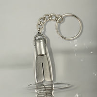 Dive Fin Keychain – Diver´s Collection – Pewter