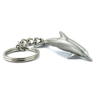 Dolphin Keychain – Sea Life Collection – Pewter
