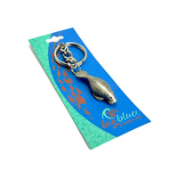 Manatee Keychain – Sea Life Collection - Pewter