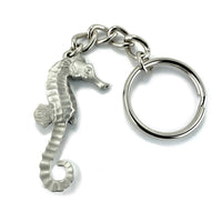 Seahorse Keychain – Sea Life Collection – Pewter