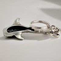 Whale Shark Keychain – Sea Life Collection – Pewter