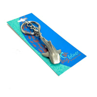 Whale Shark Keychain – Sea Life Collection – Pewter