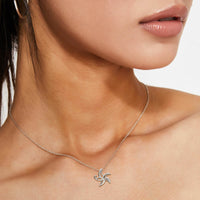 Mini Starfish Necklace - "Starry" – Sterling Silver