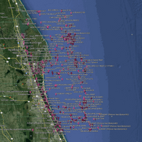 Melbourne Fishing Spots - Nearshore Numbers