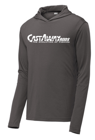 Sport-Tek® PosiCharge® Competitor™ Iron Grey Hooded Pullover