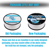 Reaction Tackle Braided Fishing Line - Blue Camo