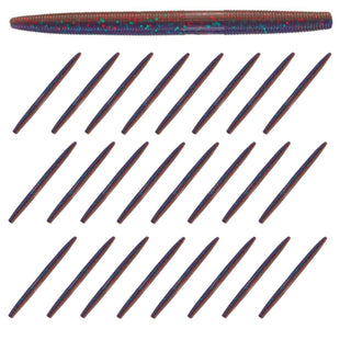 Reaction Tackle Soft Plastic Wacky Worms 5.5in - 24 Pack
