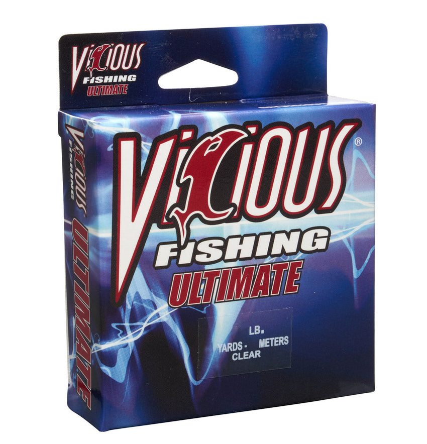 Vicious Ultimate Clear Mono - 8 Lb Test