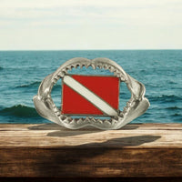 Shark Jaw Pin – Diver´s Collection - Pewter