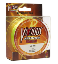 Vicious Panfish Hi-Vis Yellow Mono - 8 Lb Test