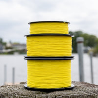 Reaction Tackle Braided Fishing Line - NO FADE Yellow - NEW
