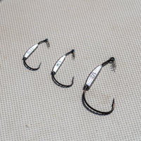 Reaction Tackle Lead Weighted Swimbait Hooks (10-PACK)