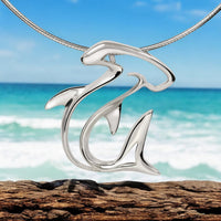 Hammerhead Shark Pendant Necklace – Seaplicity Collection – Sterling Silver