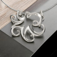 Octopus Pendant – Seaplicity Collection – Sterling Silver