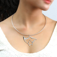 Manta Ray Necklace – Seaplicity Collection – Sterling Silver