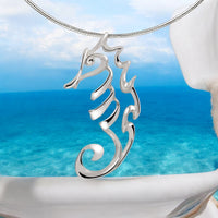 Seahorse Necklace – Seaplicity Collection – Sterling Silver