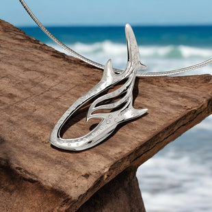 Whale Shark Necklace – Seaplicity Collection – Sterling Silver