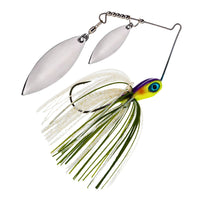 Reaction Tackle Lead Spinnerbait Jigs – 3-Pack, Double Willow Blade - New