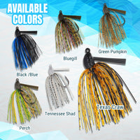 Reaction Tackle Lead Swim Jigs – Premium Weedless Bass Fishing Lures- 3 Pack - New