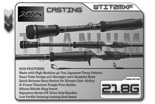 WTI72MXF  7'2" Medium Xtra Fast **TITANIUM SERIES**