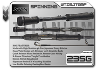 WTISJ70MF   7'0" Medium Fast Spinning Rod  **TITANIUM SERIES**