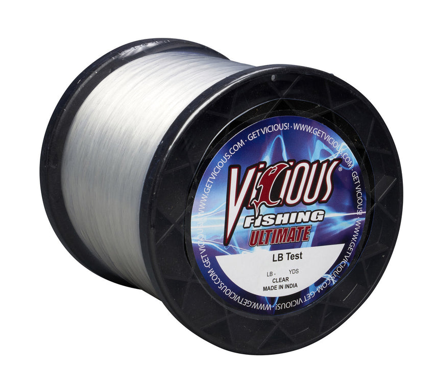 Vicious Ultimate Clear Mono - 8 Lb Test